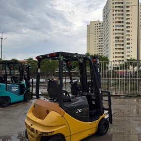 Xe nâng điện komatsu 2tan nâng cao 4m7