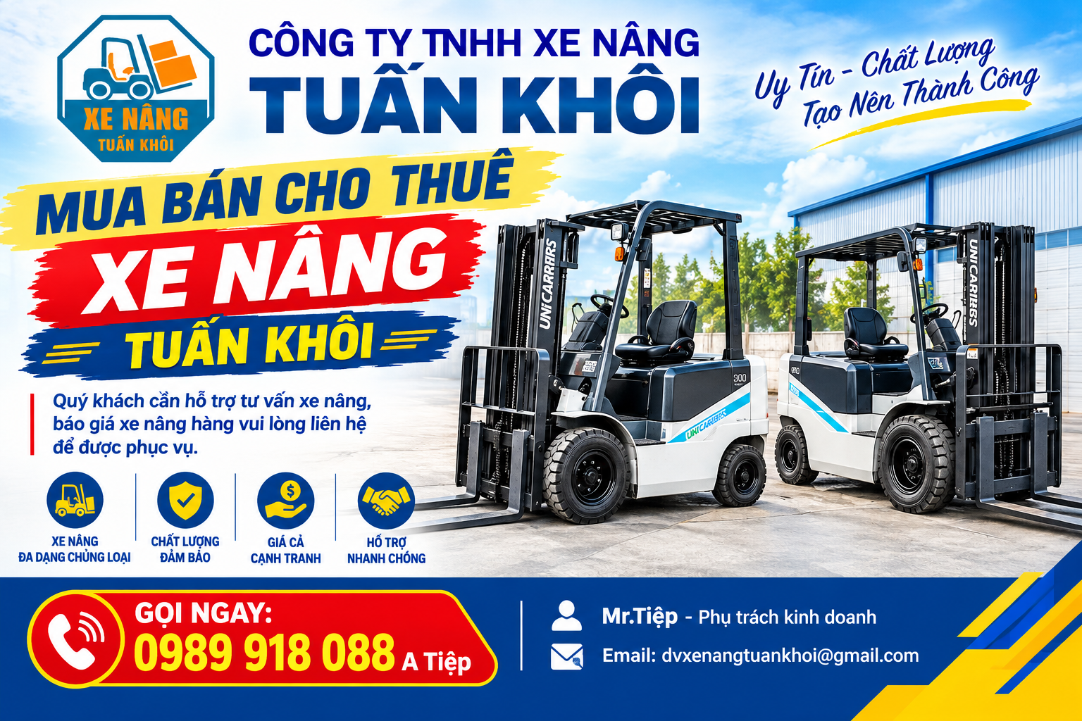 mua bán cho thuê xe nâng cũ đã qua sử dụng