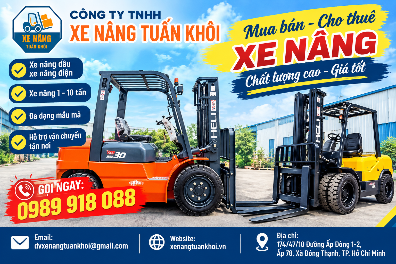 xe nâng tuấn khôi