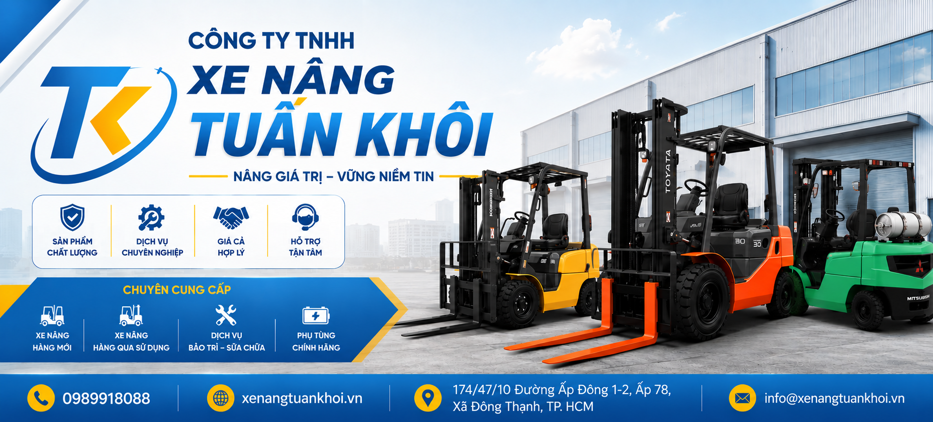 xe nâng đã qua sử dụng